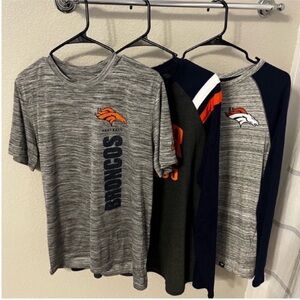 Set of 3 Bronco Shirts